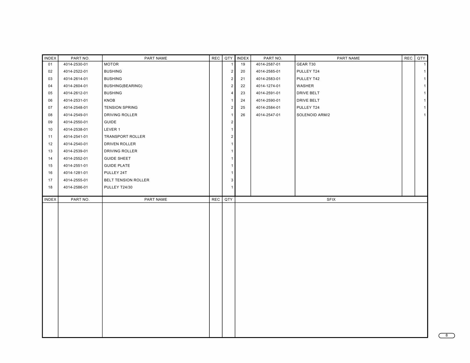 Konica-Minolta Options PK-1 Parts Manual-6
